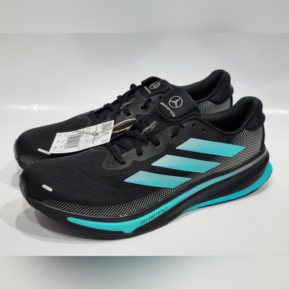 Adidas Supernova Rise x Mercedes-AMG Petronas F1 Black Sneaker Size 10.5 JR9384